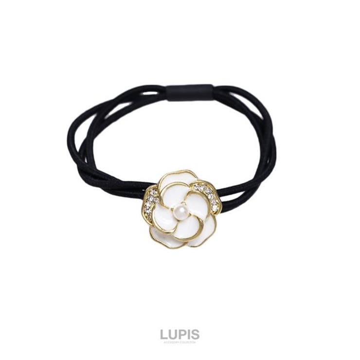 エレガントカメリアフラワーヘアゴム | LUPIS | 詳細画像2 