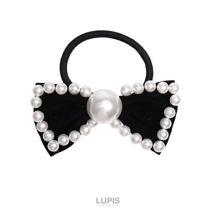 パール×ベロアリボンヘアゴム | LUPIS | 詳細画像2 