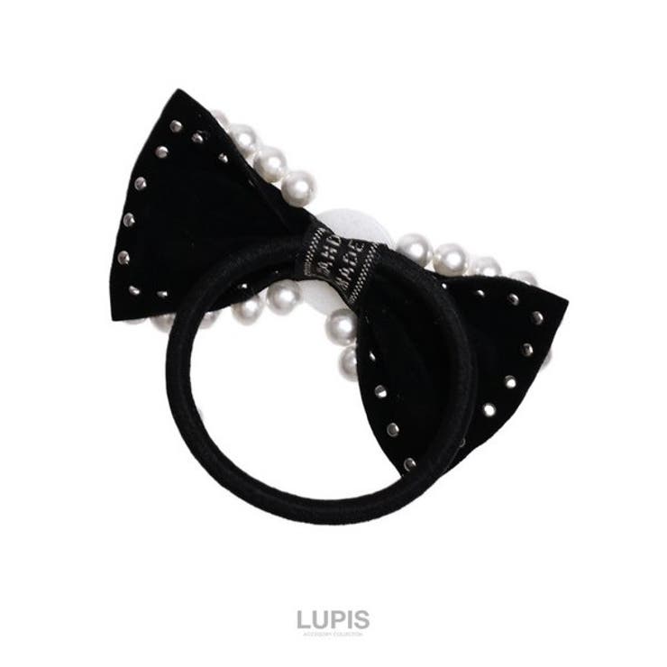 パール×ベロアリボンヘアゴム | LUPIS | 詳細画像3 