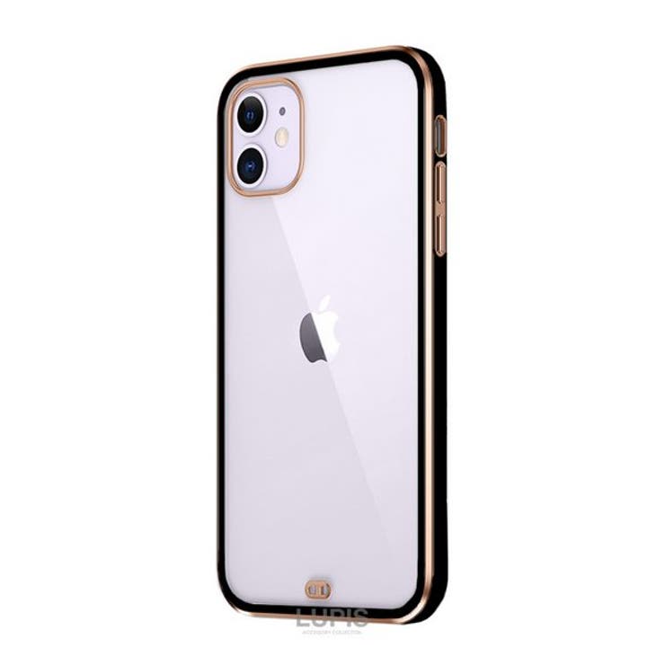 モノトーン×メタルフレームクリアiPhoneケース【iPhone12 iPhon… | LUPIS | 詳細画像3 