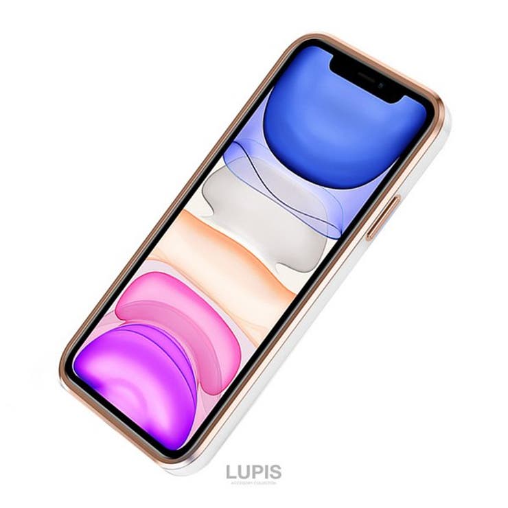 モノトーン×メタルフレームクリアiPhoneケース【iPhone12 iPhon… | LUPIS | 詳細画像4 