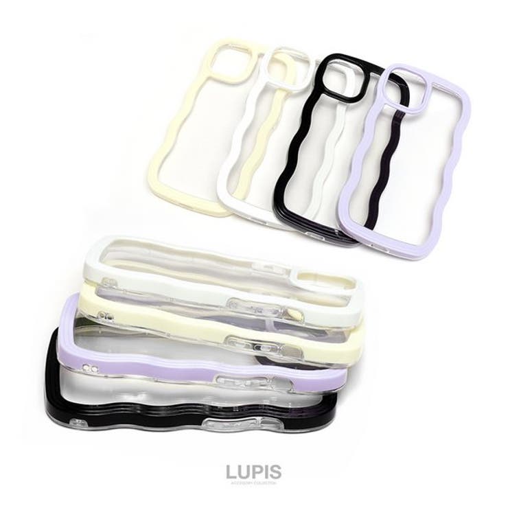 ウェーブラインクリアiPhoneケース【iPhone14・iPhone15】 | LUPIS | 詳細画像13 