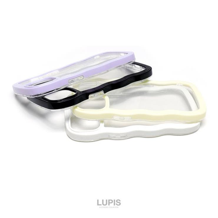 ウェーブラインクリアiPhoneケース【iPhone14・iPhone15】 | LUPIS | 詳細画像14 