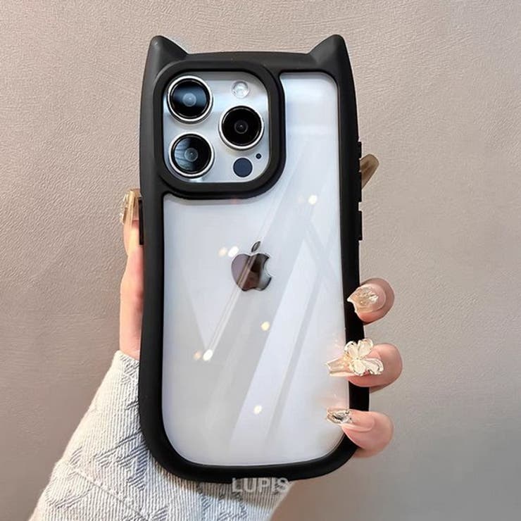 スムースマット猫耳iPhoneケース【iPhone14・iPhone15】 | LUPIS | 詳細画像7 