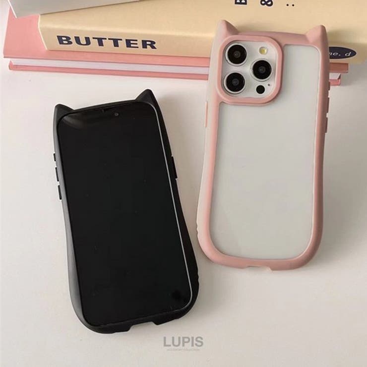 スムースマット猫耳iPhoneケース【iPhone14・iPhone15】 | LUPIS | 詳細画像9 