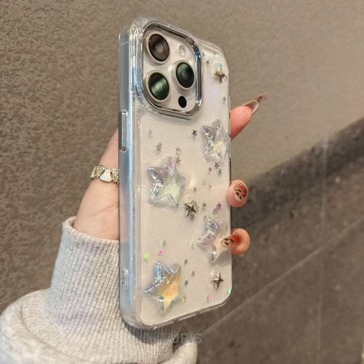 ぷっくりスタークリアiPhoneケース【iPhone17】 | LUPIS | 詳細画像3 