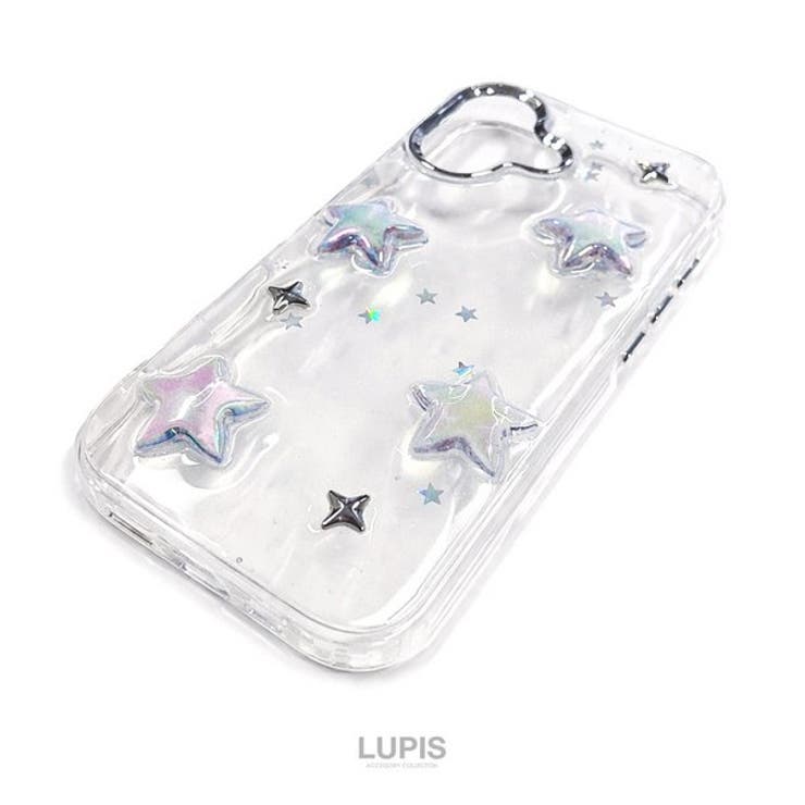 ぷっくりスタークリアiPhoneケース【iPhone17】[品番：LPSA0006056
