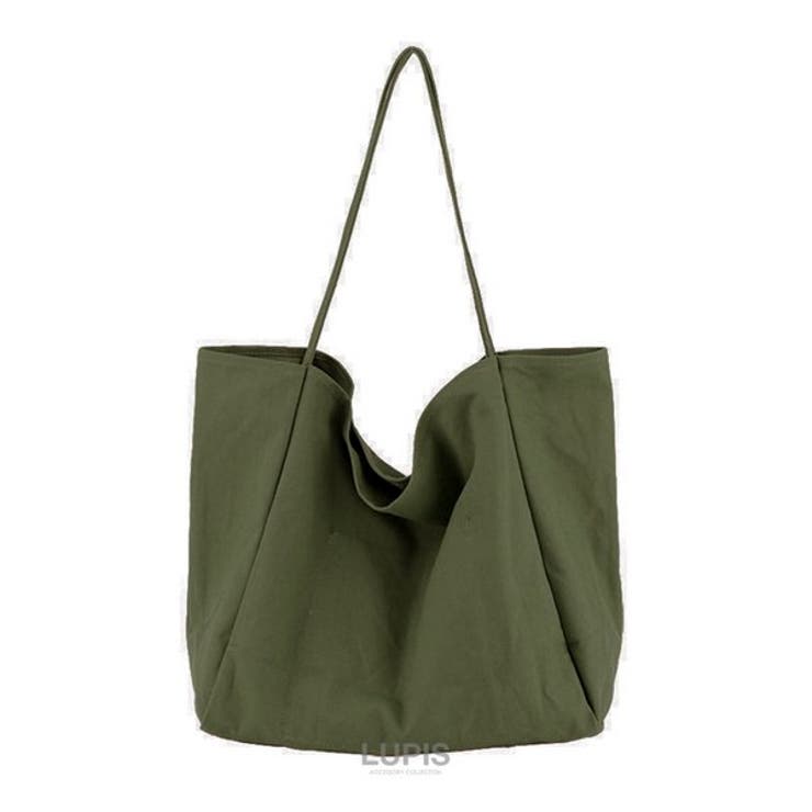 カーキ | キャンパスBIGトートバッグ | LUPIS