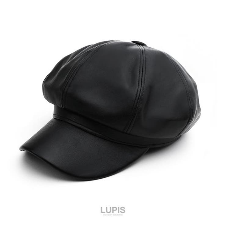 ブラック | クラシカルレザーキャスケット | LUPIS