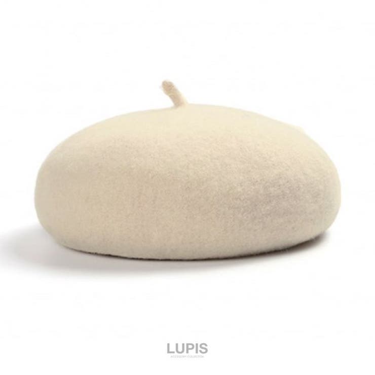 アイボリー | ベーシックベレー帽 | LUPIS
