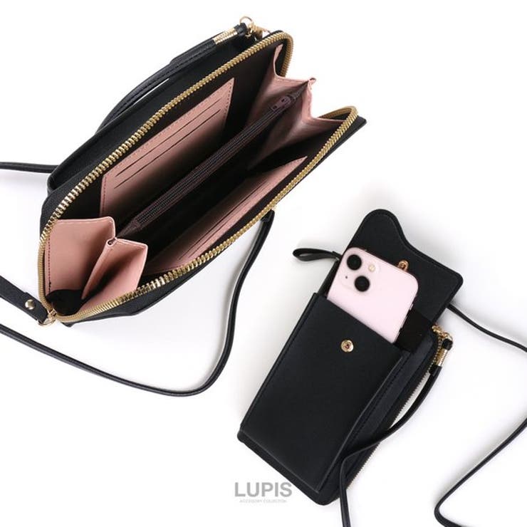 スマホポケット付きお財布ショルダー | LUPIS | 詳細画像6 
