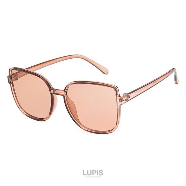 クリアブラウンスクエアサングラス | LUPIS | 詳細画像4 