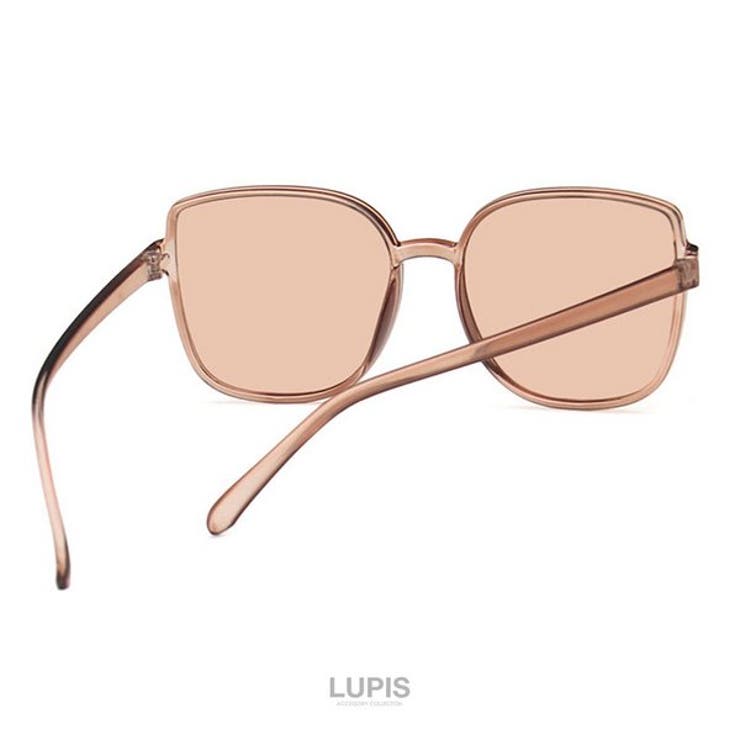 クリアブラウンスクエアサングラス | LUPIS | 詳細画像5 