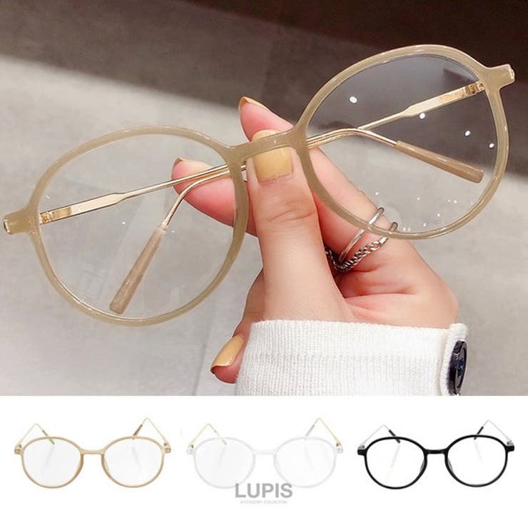 クラシカルボストンサングラス 伊達メガネ【伊達メガネ 眼鏡 | LUPIS | 詳細画像4 