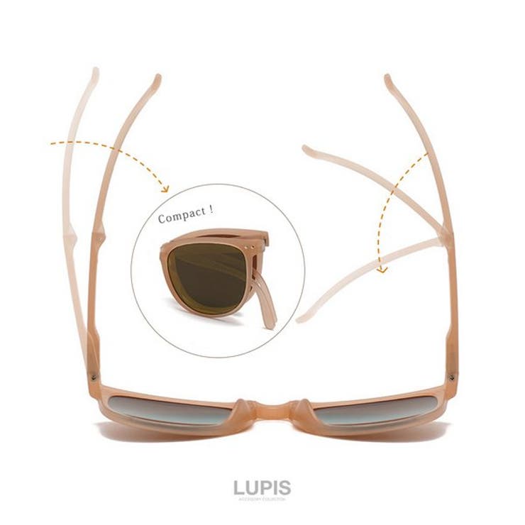 折りたたみウェリントンサングラス | LUPIS | 詳細画像7 