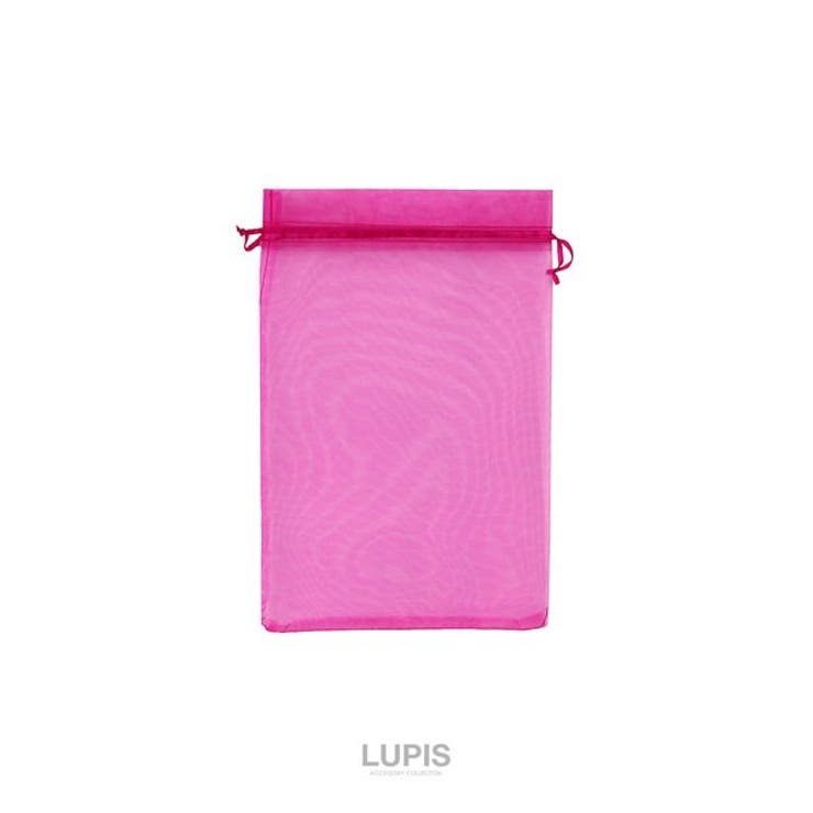ピンクS | オーガンジー巾着袋・ラッピング袋【S】 | LUPIS