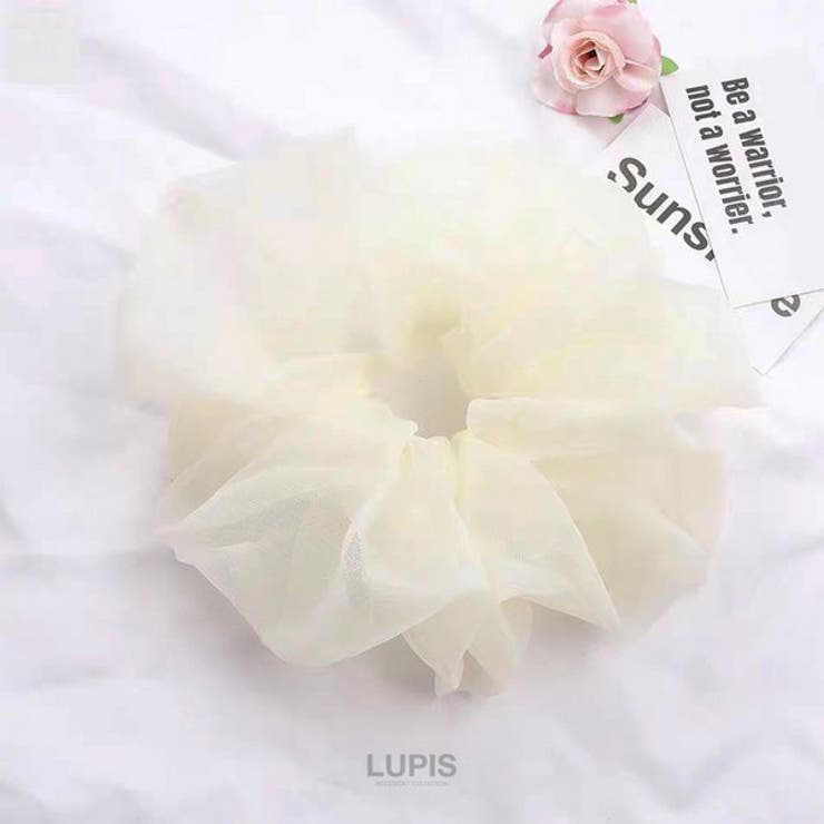 オーガンジーボリュームシュシュ 【ヘアアクセサリー アクセサリー | LUPIS | 詳細画像9 
