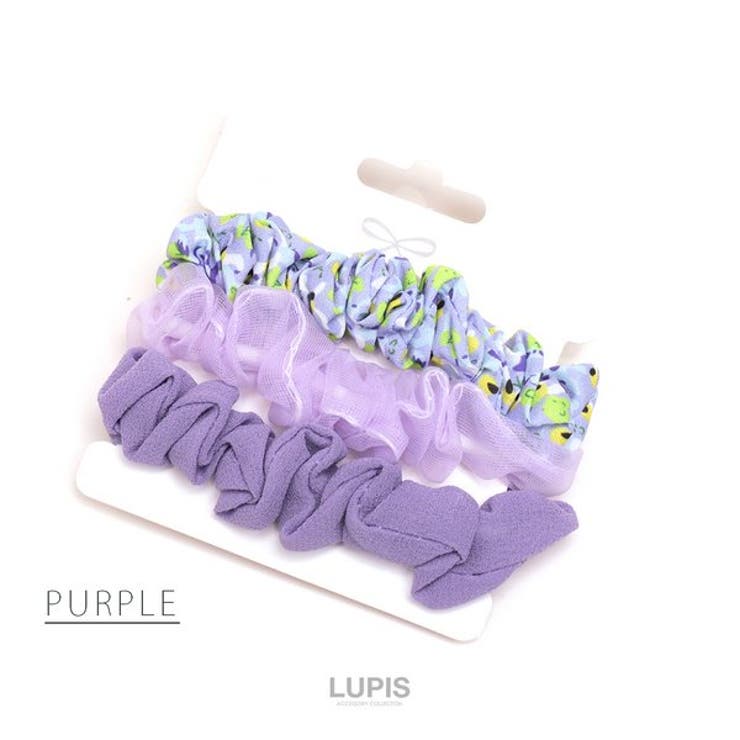 カラーシュシュヘアゴムセット | LUPIS | 詳細画像3 