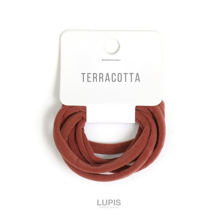 テラコッタ | ジャージヘアゴム【ヘアゴムセット ヘアアクセサリー】 | LUPIS