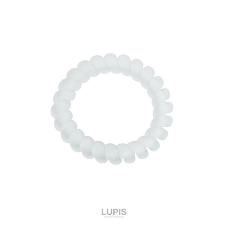 グレー | マットカラースプリングヘアゴム 【プチプラ マット | LUPIS