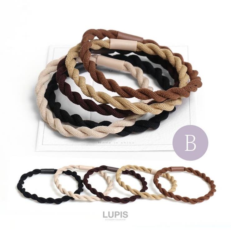 デザインヘアゴムセット【ヘアアクセサリー】 | LUPIS | 詳細画像4 