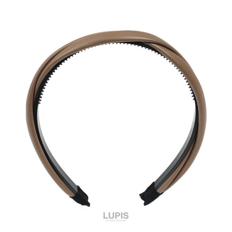 ツイストレザーカチューシャ【細め ヘアアクセサリー】 | LUPIS | 詳細画像4 