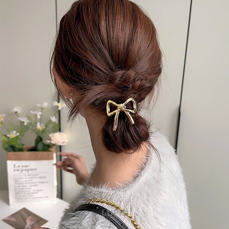 メタルリボンヘアゴム | LUPIS | 詳細画像2 