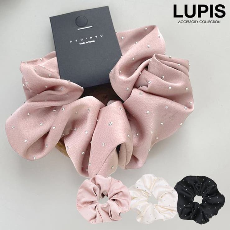 キラキラドットサテンシュシュ | LUPIS | 詳細画像1 