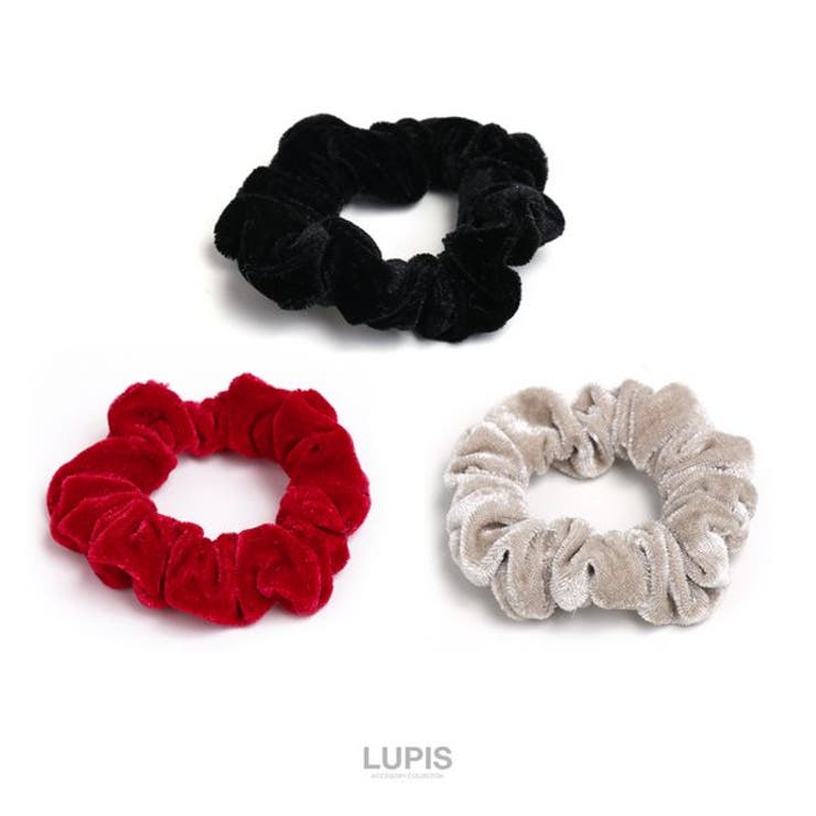 ベロア調シュシュヘアゴム | LUPIS | 詳細画像2 