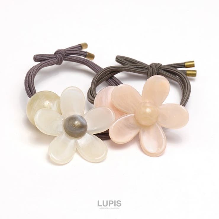 マーブルフラワーヘアゴム | LUPIS | 詳細画像5 