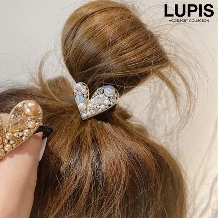 ゴージャスハートヘアゴム | LUPIS | 詳細画像1 