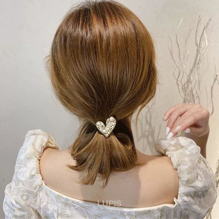 ゴージャスハートヘアゴム | LUPIS | 詳細画像4 