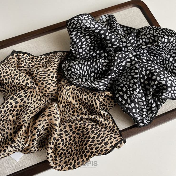 モノトーン総柄シュシュ | LUPIS | 詳細画像2 