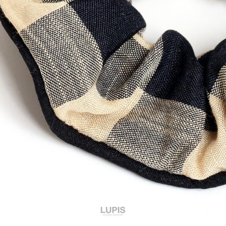 ブロックチェックシュシュ | LUPIS | 詳細画像5 