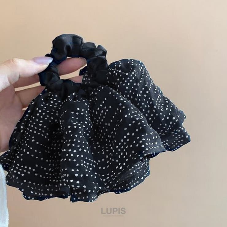 ドット柄フリルシュシュ | LUPIS | 詳細画像2 