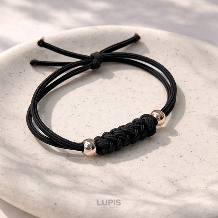 編み込みラインヘアゴム | LUPIS | 詳細画像3 