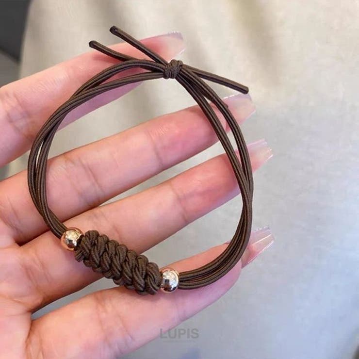 編み込みラインヘアゴム | LUPIS | 詳細画像5 