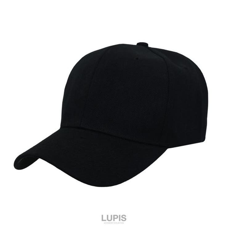 ブラック | ベーシックキャップ | LUPIS