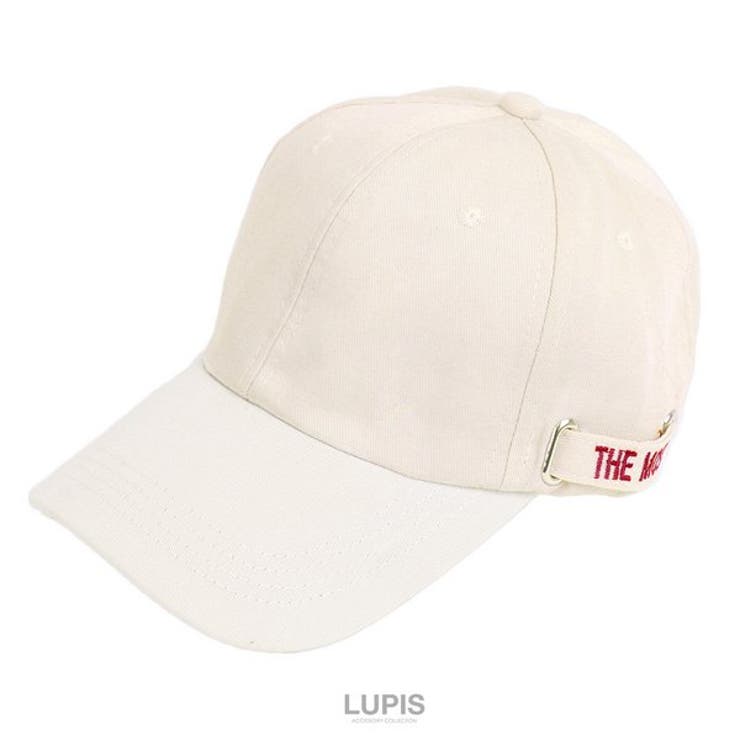 ベージュ | サイドベルトキャップ 【キャップ 帽子 | LUPIS