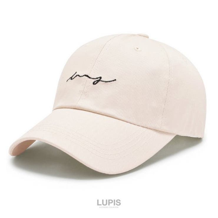 ベージュ | オシャレロゴキャップ | LUPIS