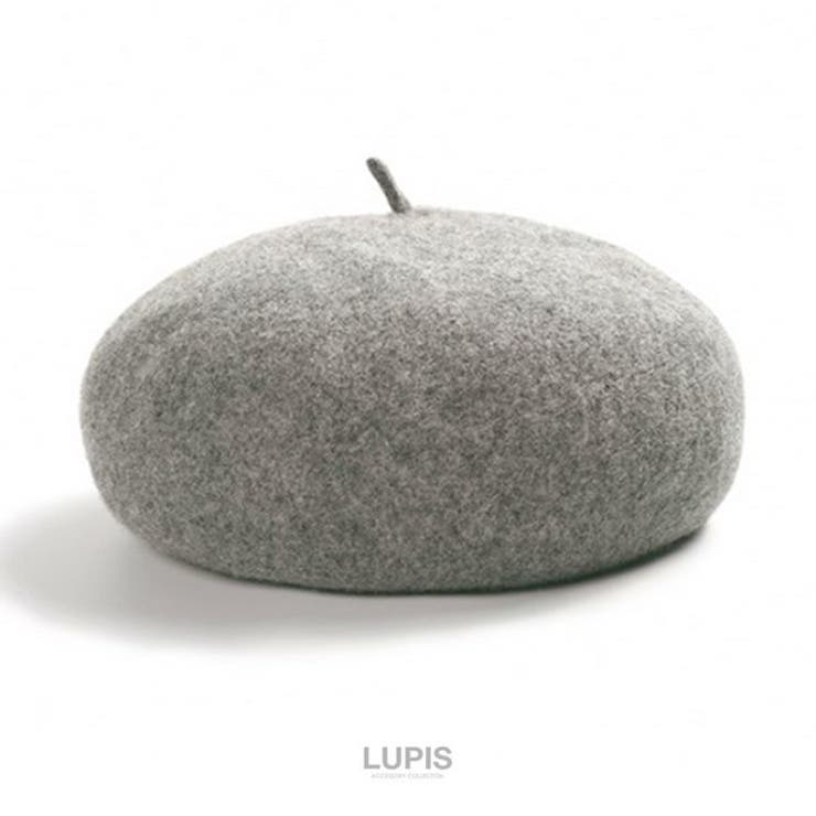 グレー | ベーシックベレー帽 | LUPIS