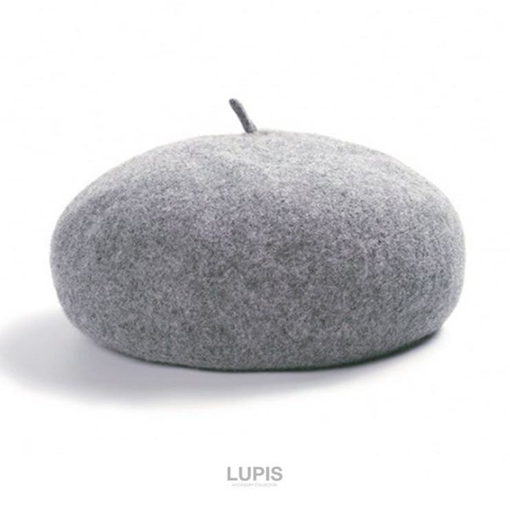 グレー | ベーシックベレー帽 | LUPIS