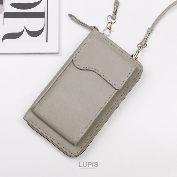 スマホポケット付きお財布ショルダー | LUPIS | 詳細画像6 