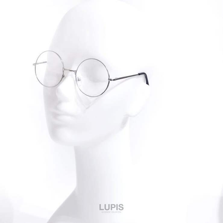 メタルフレーム丸メガネ【伊達メガネ メガネ レディース | LUPIS | 詳細画像6 