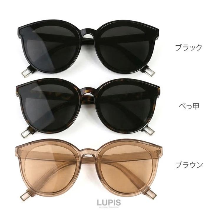 ワンポイントモダンボストンサングラス | LUPIS | 詳細画像4 