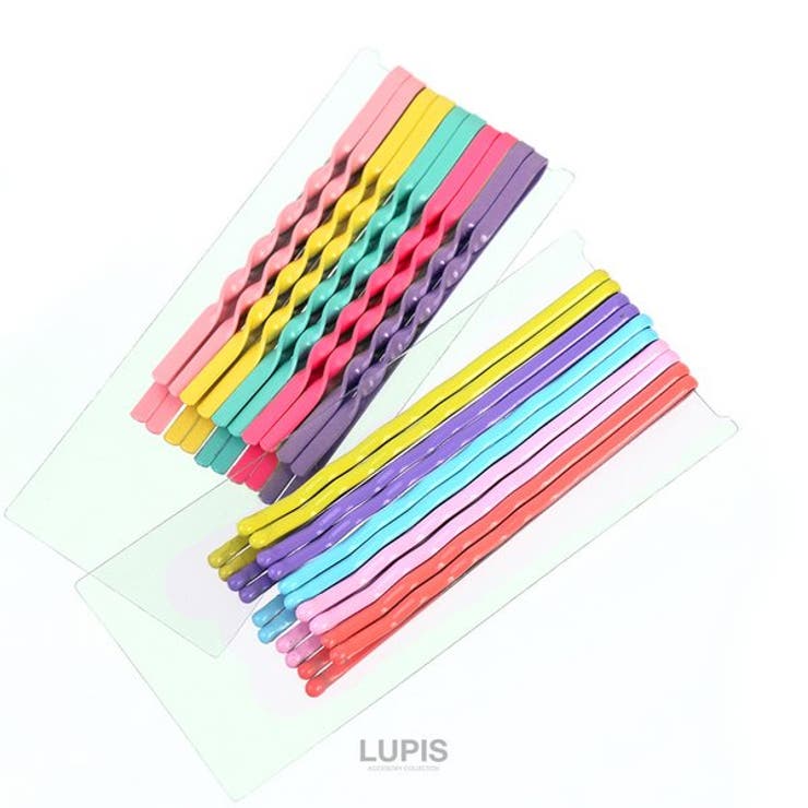 シンプルツイストカラーヘアピンセット | LUPIS | 詳細画像5 