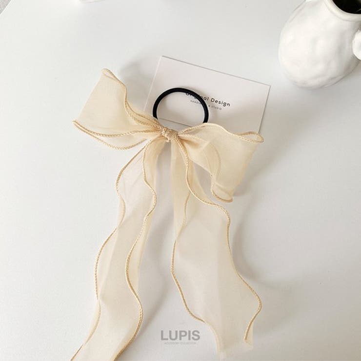 オーガンジーリボンヘアゴム | LUPIS | 詳細画像8 