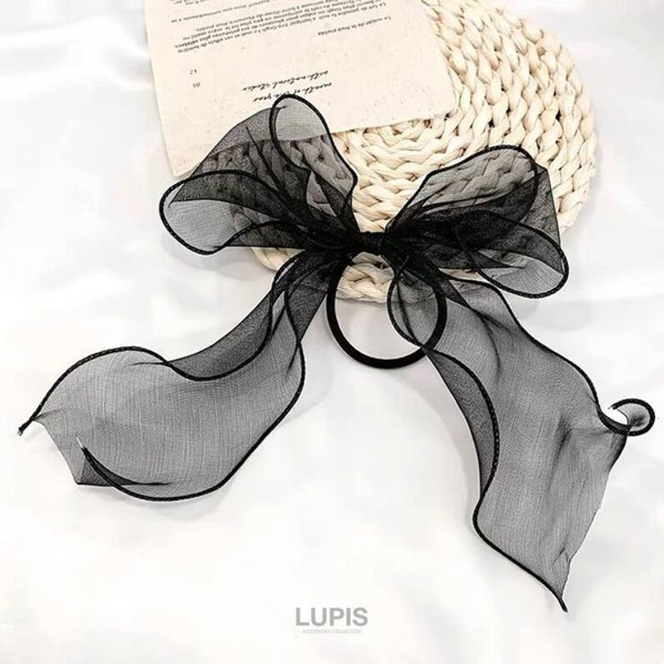 オーガンジーリボンヘアゴム[品番：LPSA0003796]｜LUPIS（ルピス