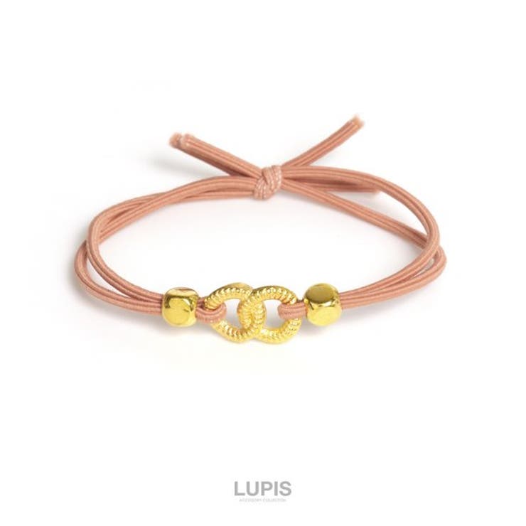 テラコッタ | ツインリングヘアゴム | LUPIS