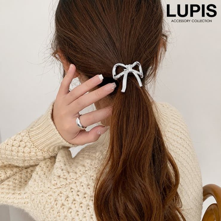 メタルリボンヘアゴム | LUPIS | 詳細画像1 